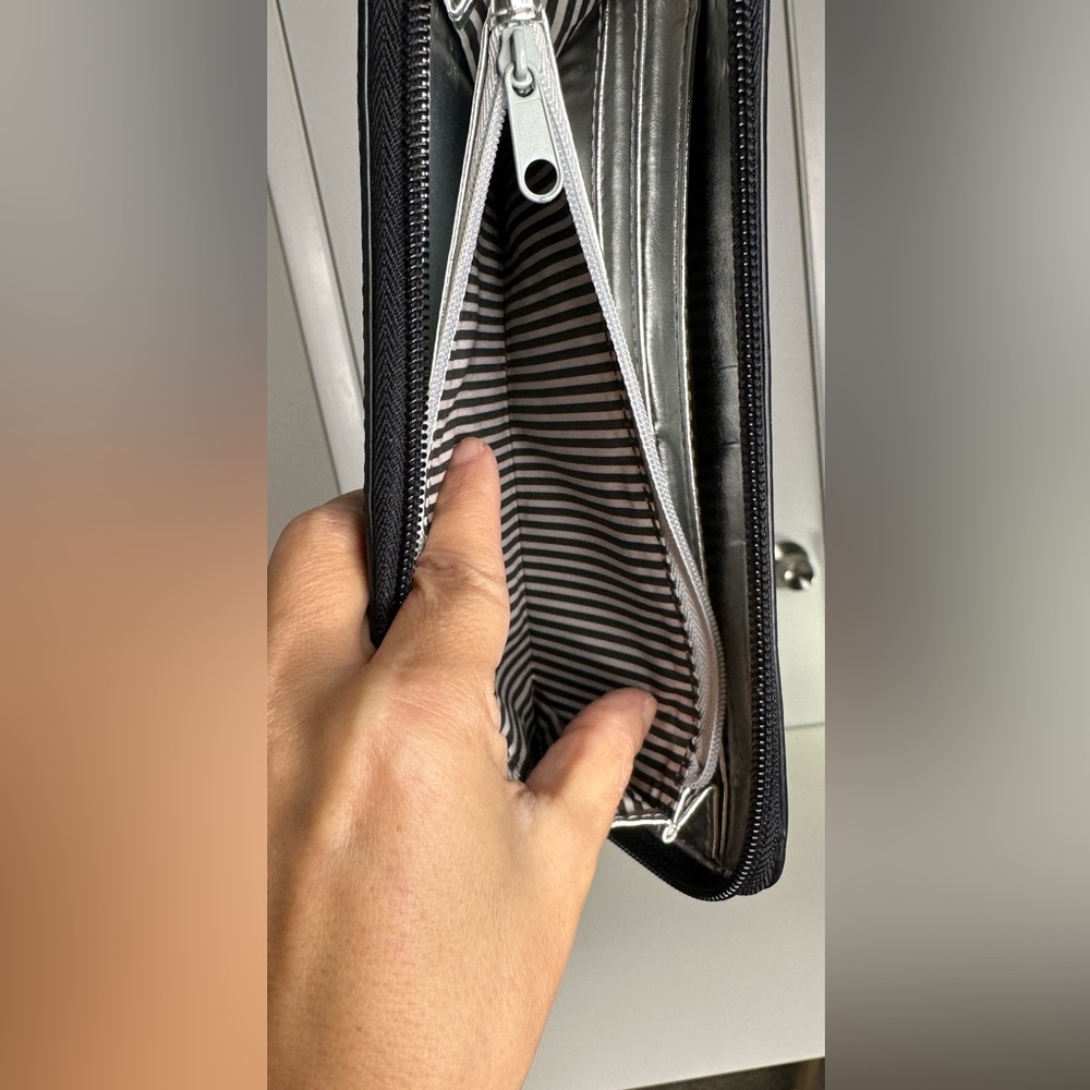 Nine West Wallet, Snake Skin Style Pattern, Sever… - image 6